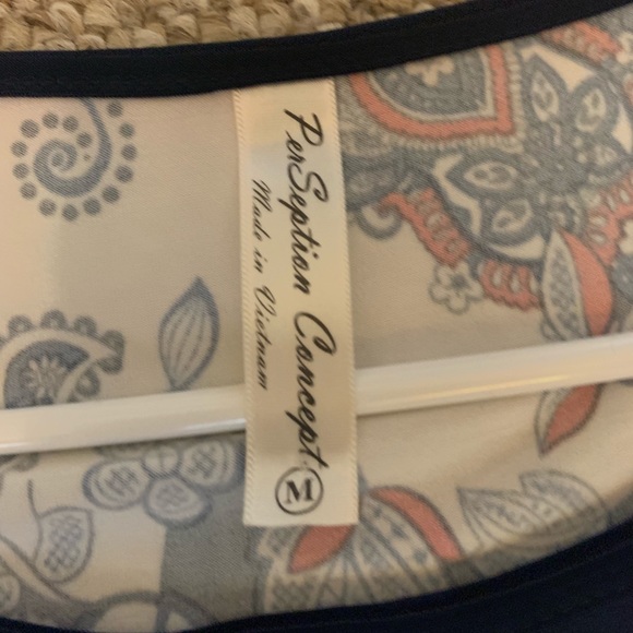 Multicolor long sleeve dress - Picture 2 of 2